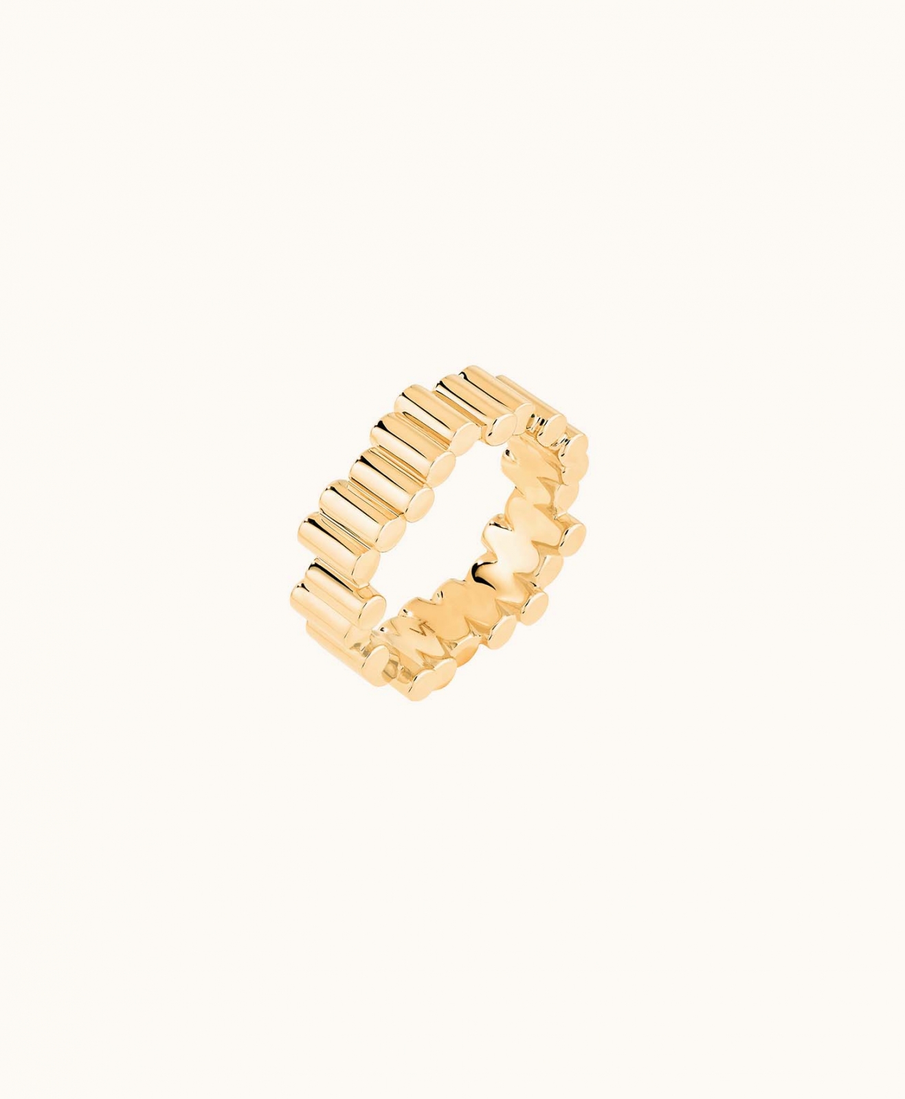 Edge Medium Gold Ring