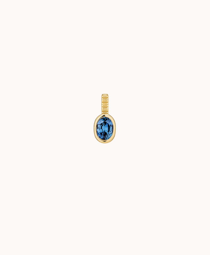 Blue Sapphire charm – September